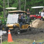 Course de car de golf Course de car de golf
